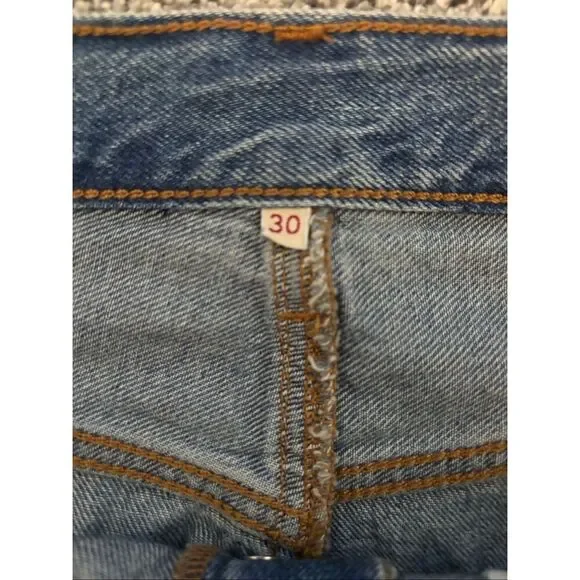 ❤️Levi’s NWT Iconic Long Contrast Denim Skirt - Picture 10 of 13